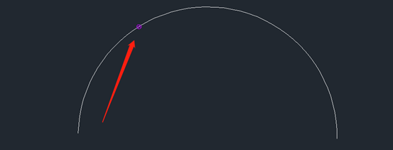 CAD​不打断圆弧测量获得某一段的长度