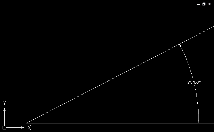 如何绘制CAD锐角角度并设置度数标注