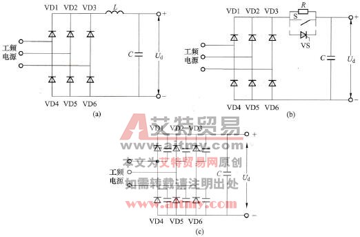 变频器主电路的浪涌保护电路