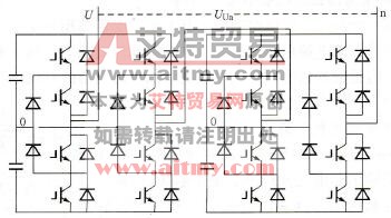 中压变频电源的二极管钳位型级联多电平变换电路