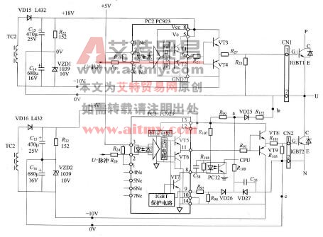 变频器无驱动脉冲输出的检修技术方法