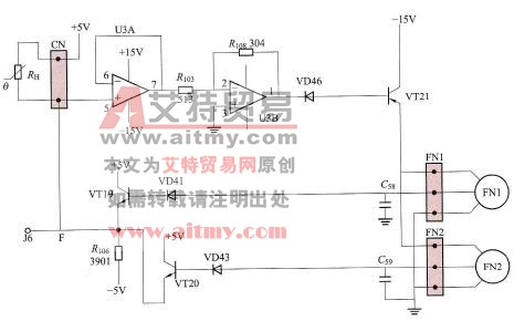 变频器带风扇控制的温度检测电路及检修技术方法