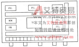 电器元件布置图