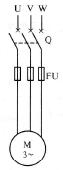 三相异步电动机正转直接启动控制线路
