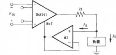 由INA141构成的差分电压-电流变换电路