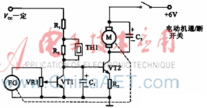 电压伺服电动机及控制电路