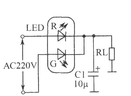 LED全波整流电路