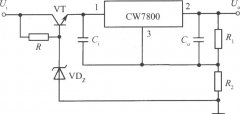 CW7800构成的高输入-高输出集成稳压电