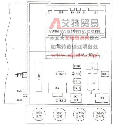 单板机自控系统举例（适用于特灵机组）