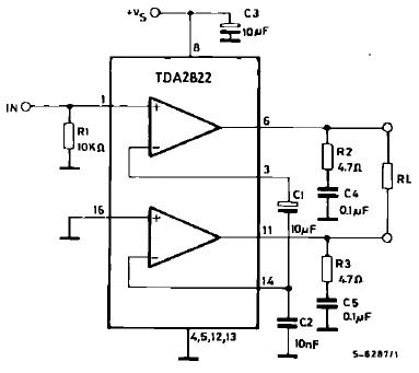 用TDA2822制作的立体声迷你小功放