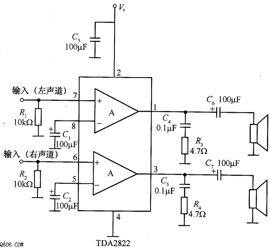 TDA2822经典小功放再现