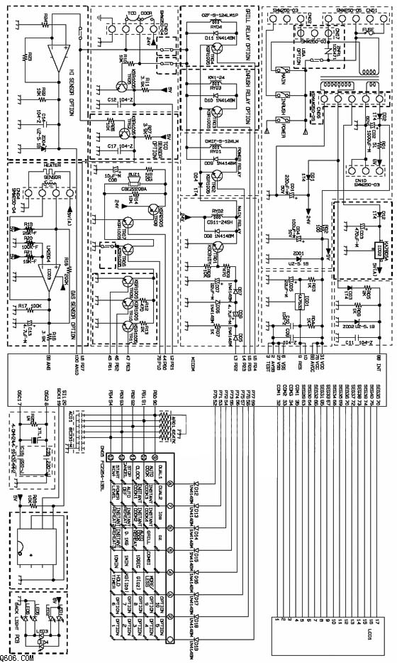 SAMSUNG CME20G微波炉电路电路图