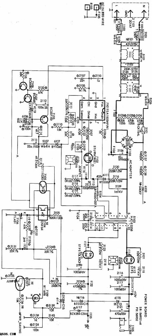 液晶显示器开关电源电路图