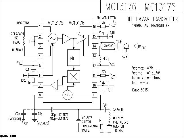 MC13175-76调频接收电路