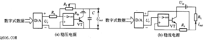 数字式稳压电源和稳流电源的原理图