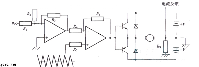 PWM方式电流控制方式电路图