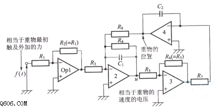 模拟力学系统的电路图