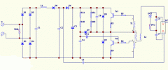 一款电子镇流器电原理图