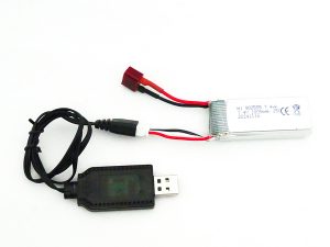 7.4V充电线 usb接口 - 图片 3